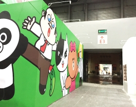 line friends展會視頻